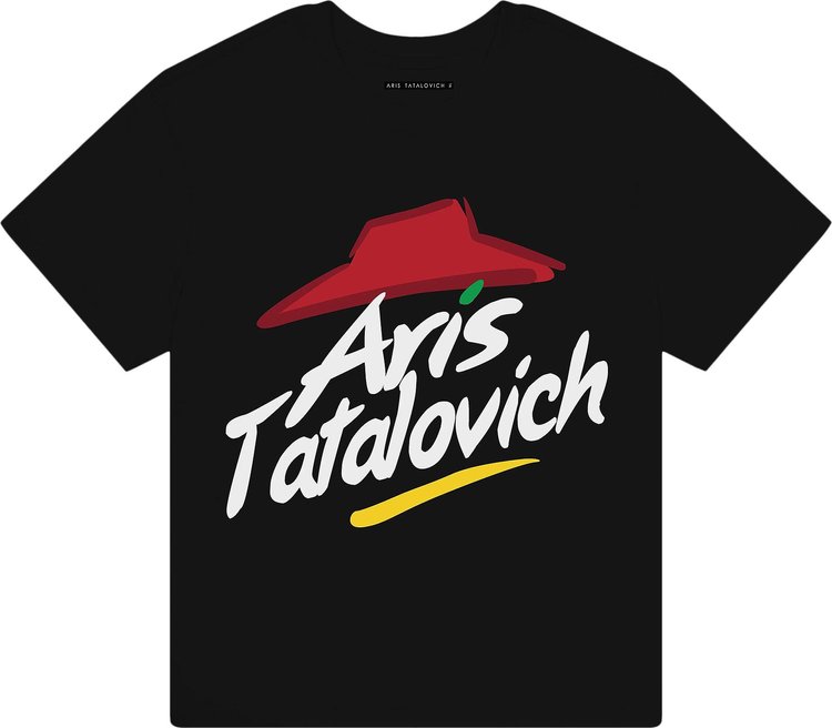 Футболка Aris Tatalovich Delivery 'Black', черный фотографии