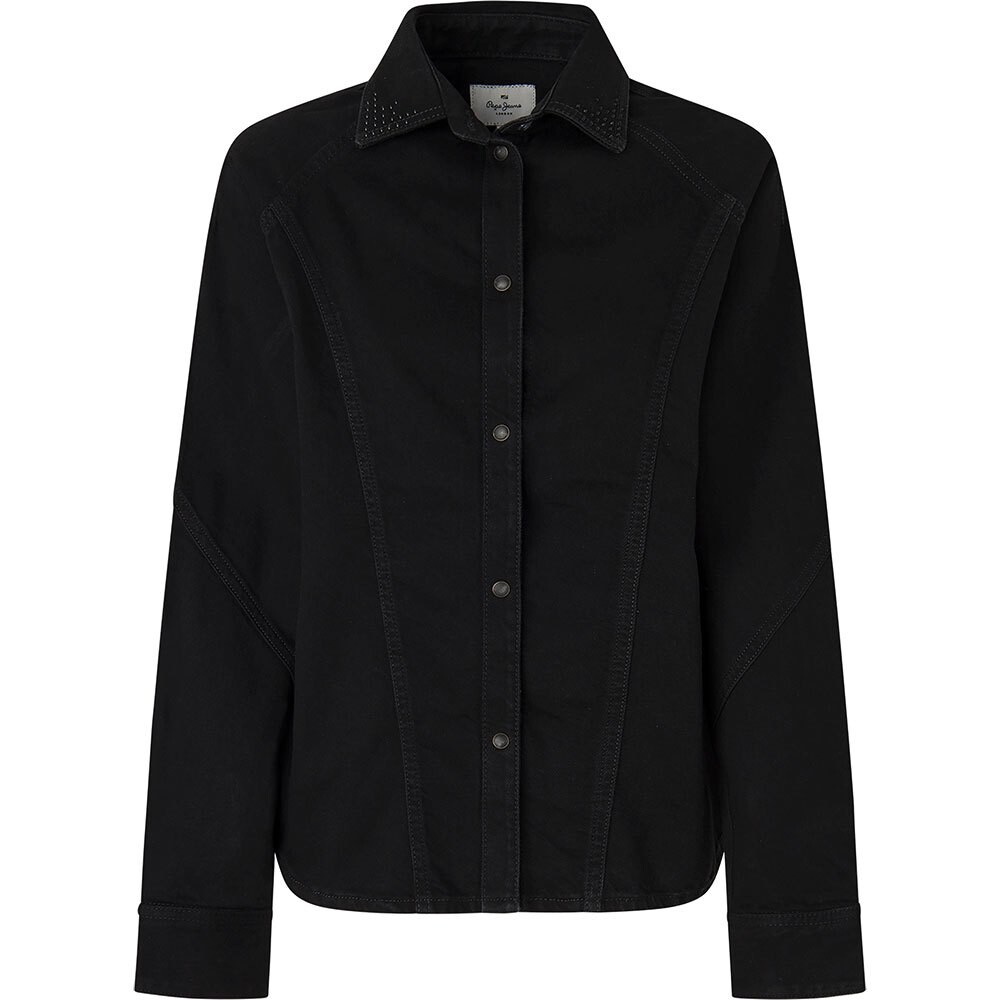 

Рубашка Pepe Jeans Estelle Sparkle, черный
