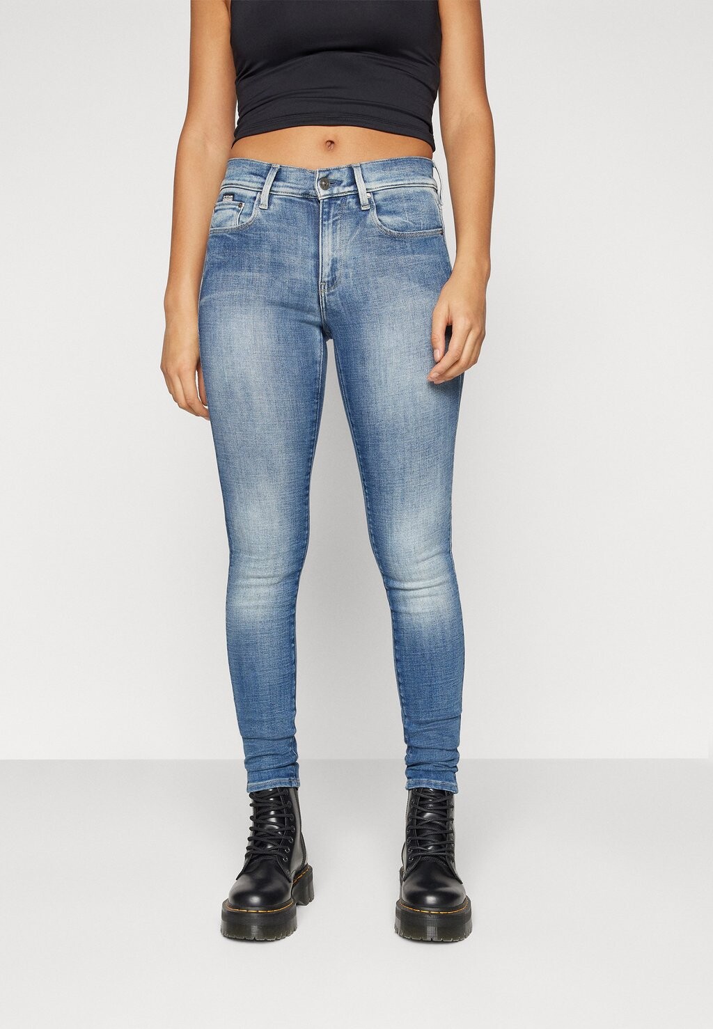 

Джинсы Skinny Fit G-Star, цвет faded blue topaz