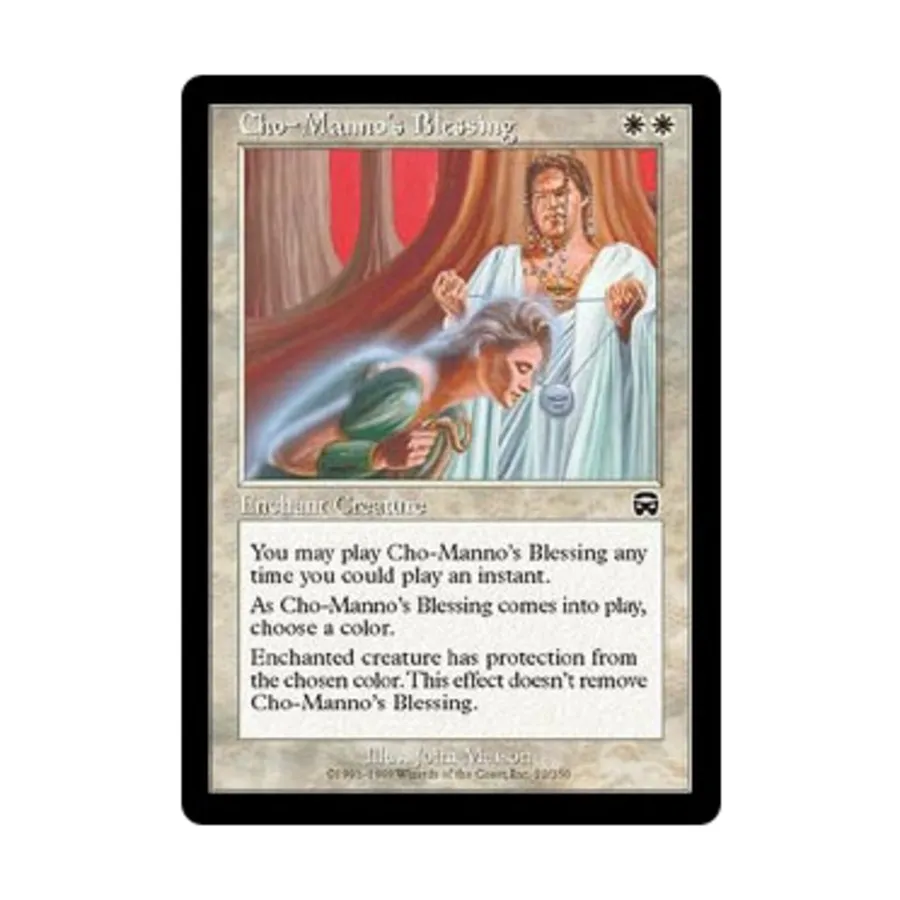 

CCG Благословение Чо-Манно (С), MTG - Mercadian Masques