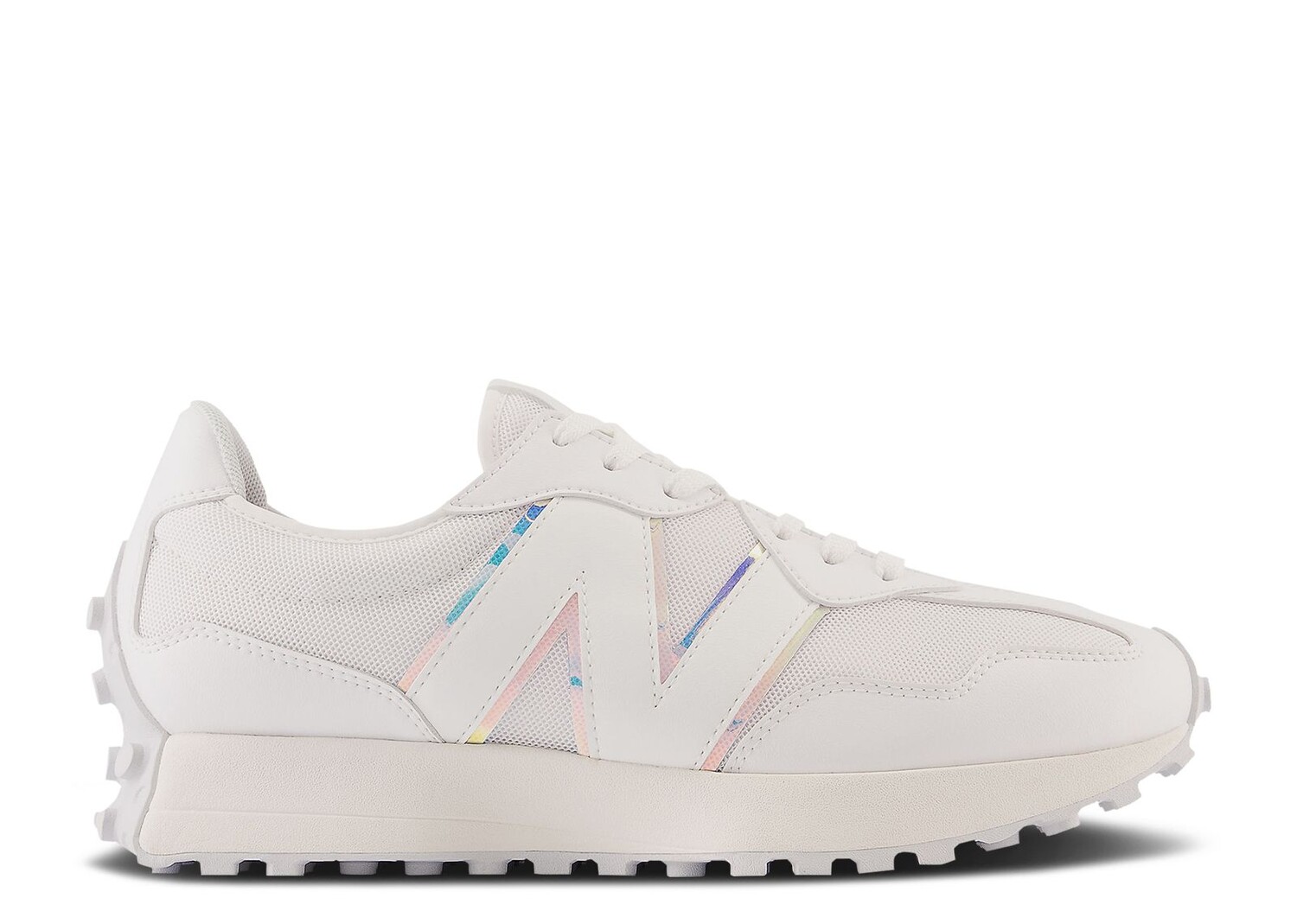 

Кроссовки New Balance 327 'White Grey Iridescent', белый
