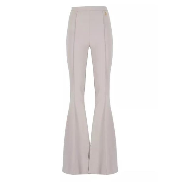 

Брюки crepe pants Elisabetta Franchi, серый