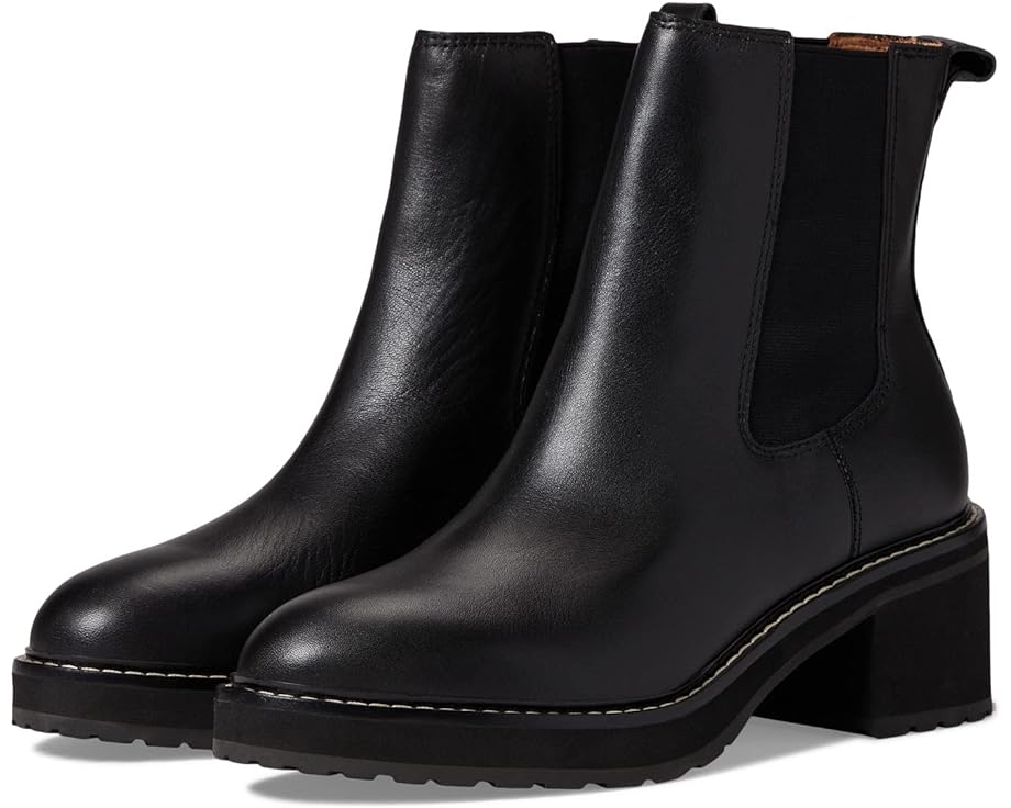 Ботинки Madewell The Carina Platform Chelsea Boot, реальный черный цена и фото