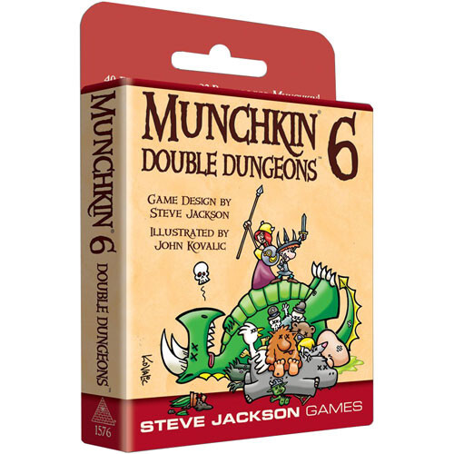 

Настольная игра Steve Jackson Games Munchkin 6: Double Dungeons