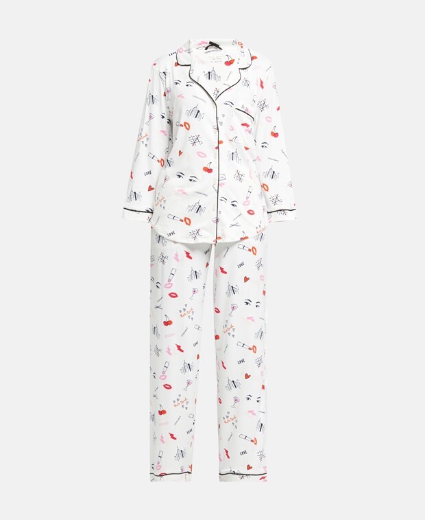 

Пижама Kate Spade, белый