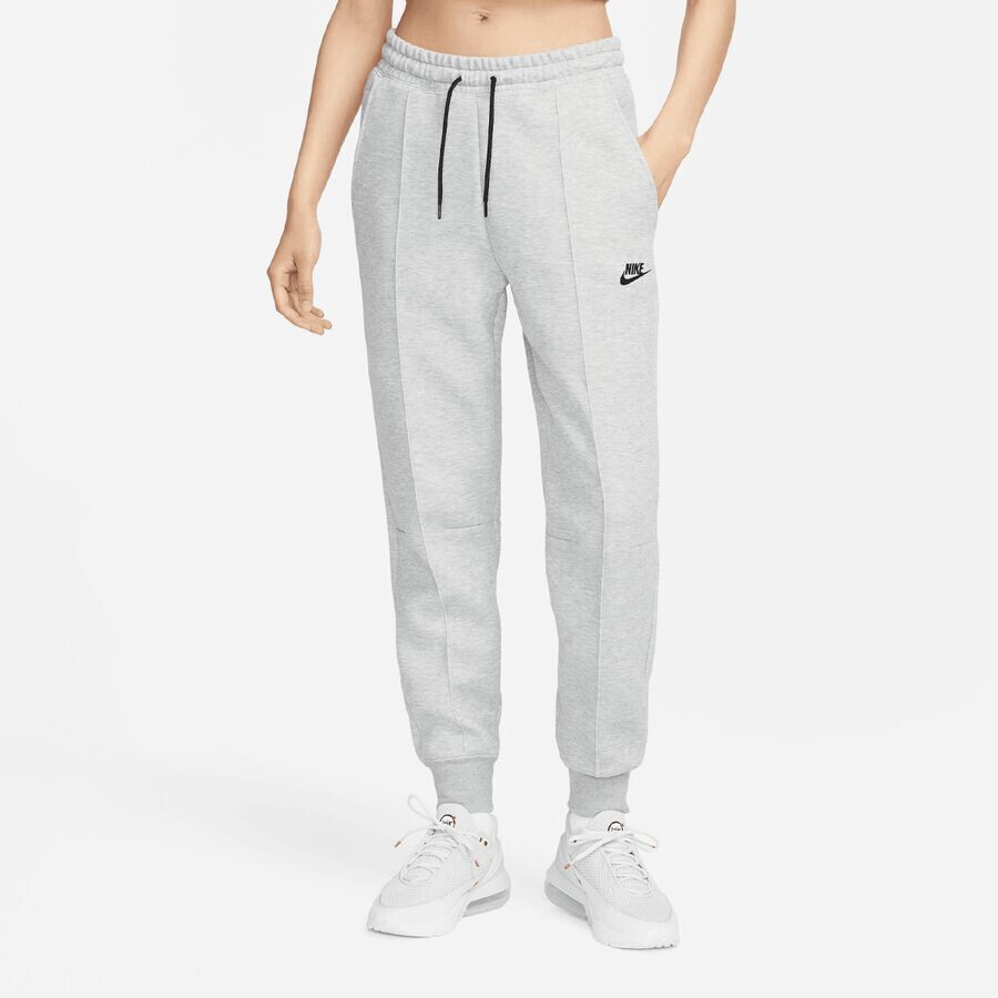 

Спортивная одежда Джоггеры из технического флиса с высокой посадкой NIKE, цвет dk grey heather/black