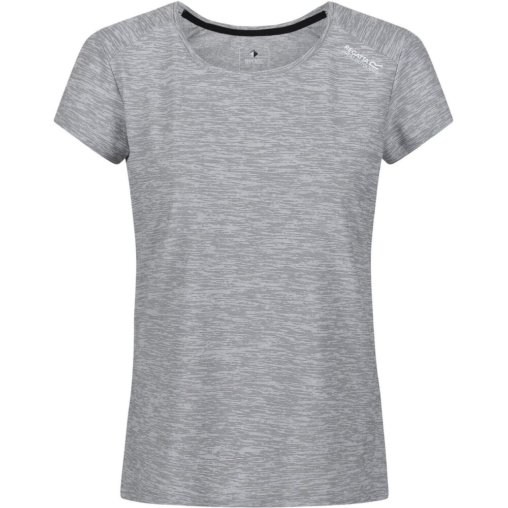 

Футболка Regatta Limonite V Short Sleeve V Neck, серый