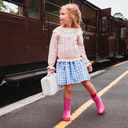 

Непромокаемые ботинки Derry — детские Birkenstock, цвет EVA/Neon Pink