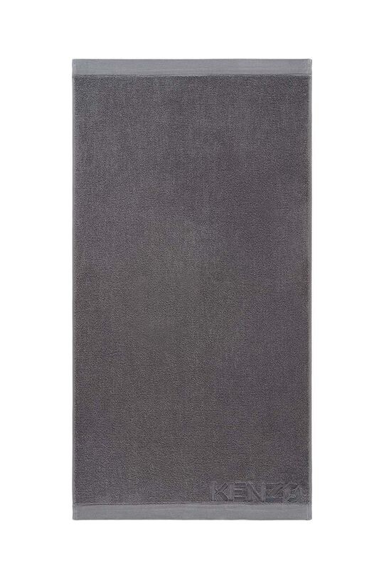 

Большое хлопковое полотенце Iconic Gris 92x150см Kenzo, серый