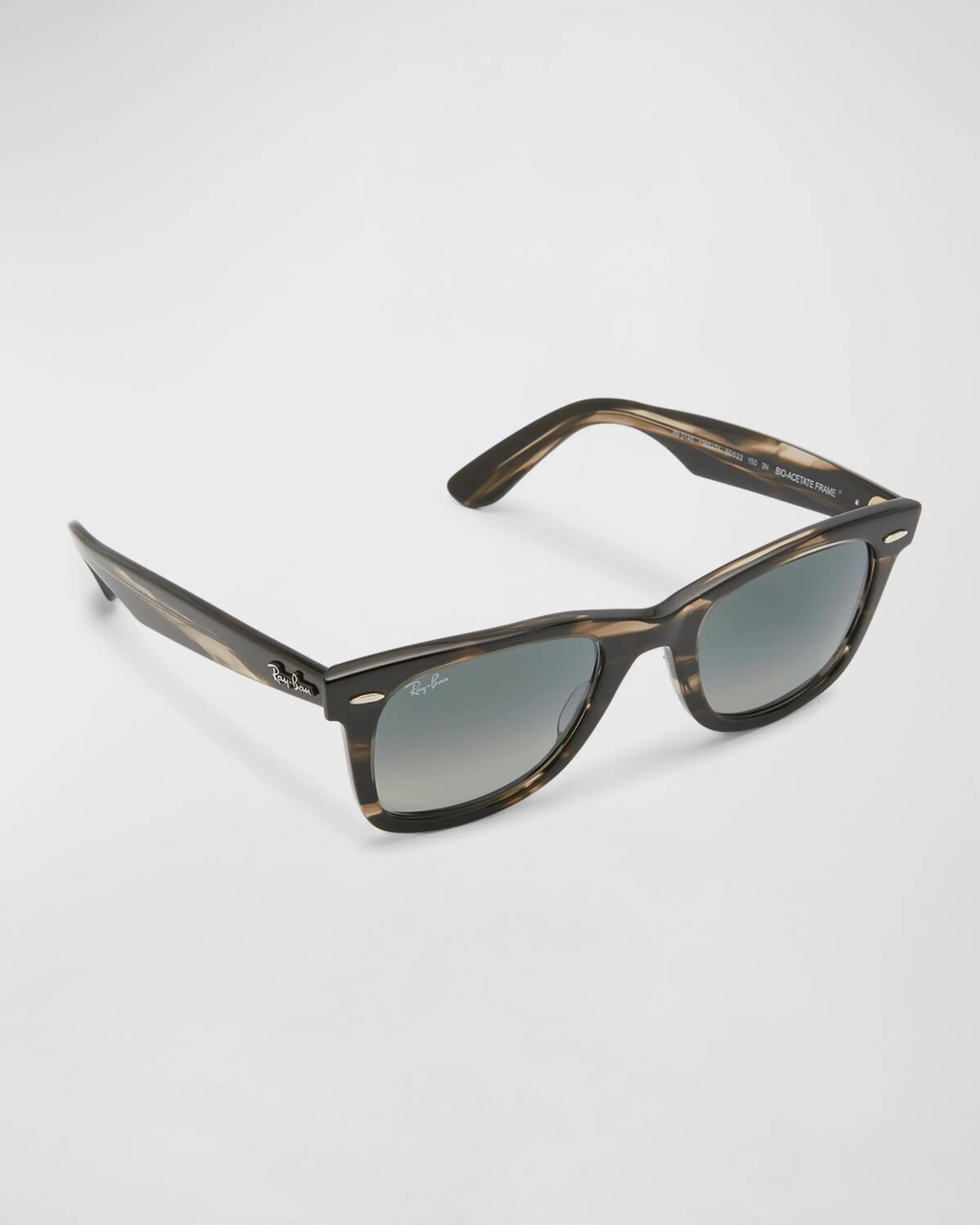 

Мужские квадратные солнцезащитные очки из ацетата, 50 мм Ray Ban, цвет Green Blck