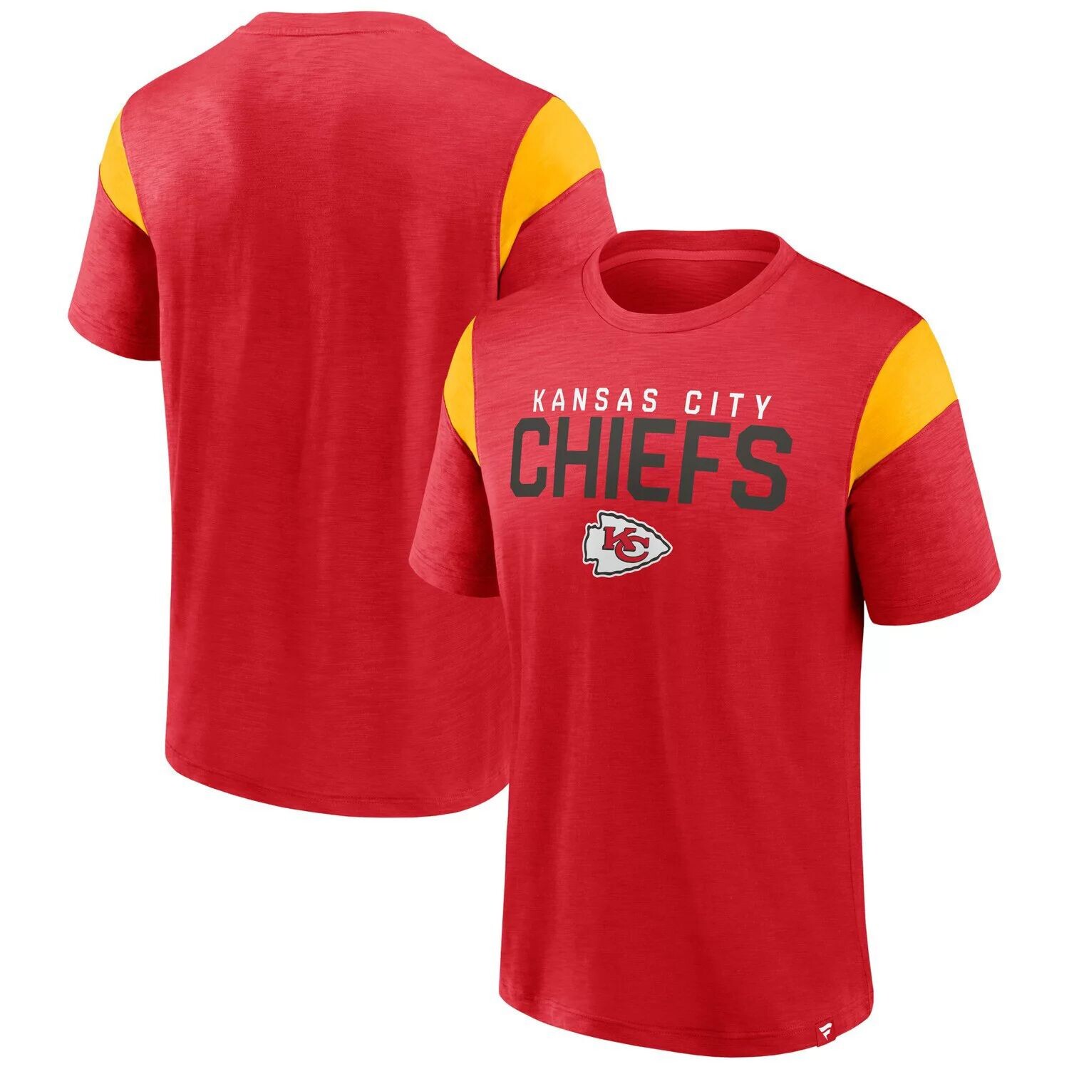 

Мужская красная футболка Fanatics с логотипом Kansas City Chiefs Home Stretch Team, Красный