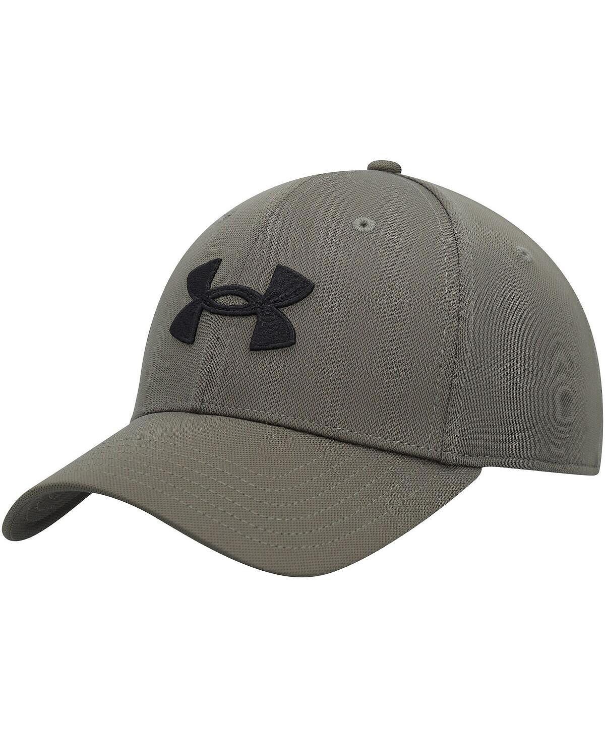 

Мужская оливковая гибкая шляпа Blitzing Under Armour