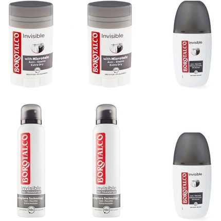 Пробная упаковка невидимого дезодоранта Deo Stick Vapo Spray Original Fresh Borotalco