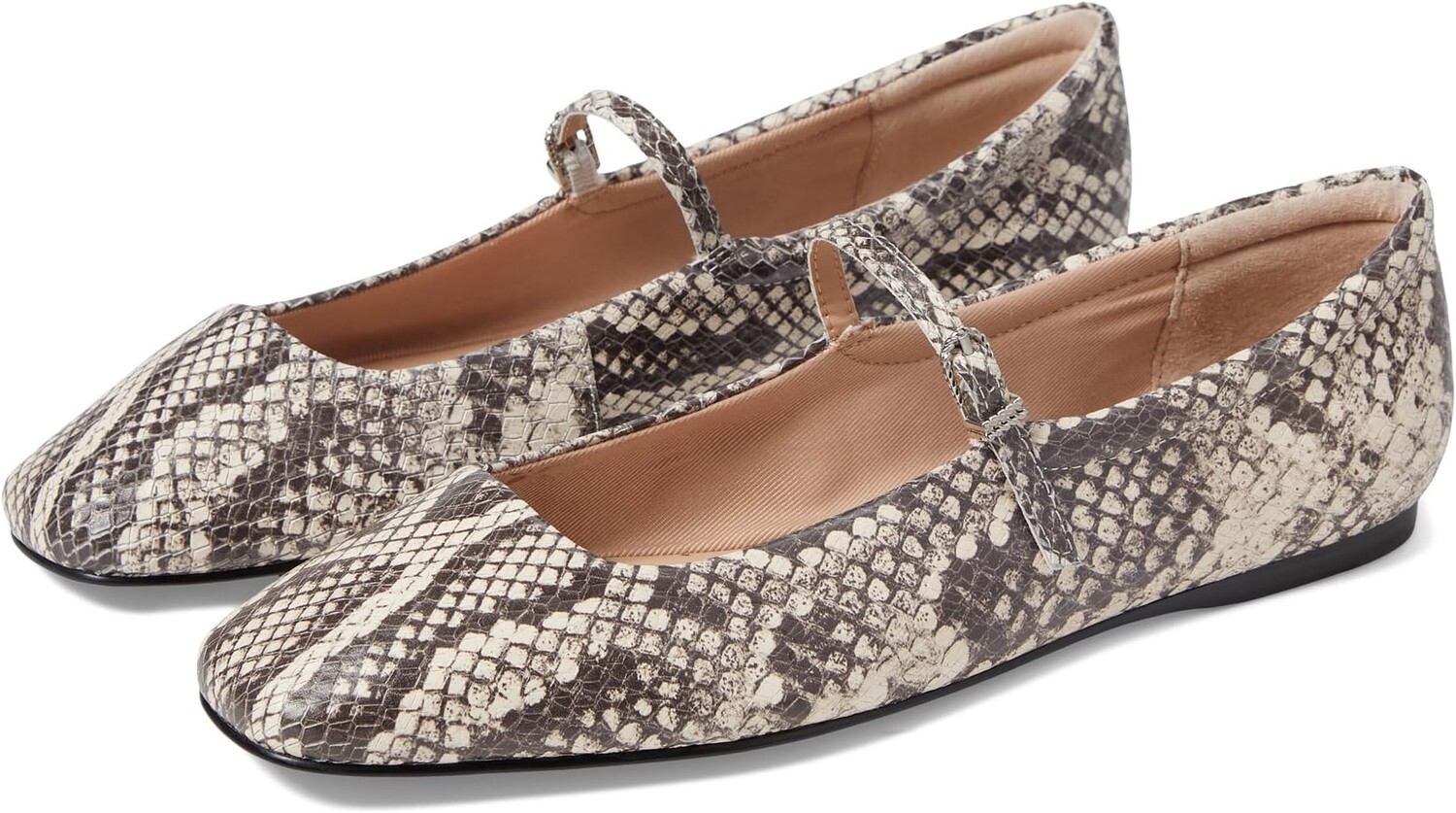 

Туфли на плоской подошве Dolce Vita Reyes, цвет Black/White Snake