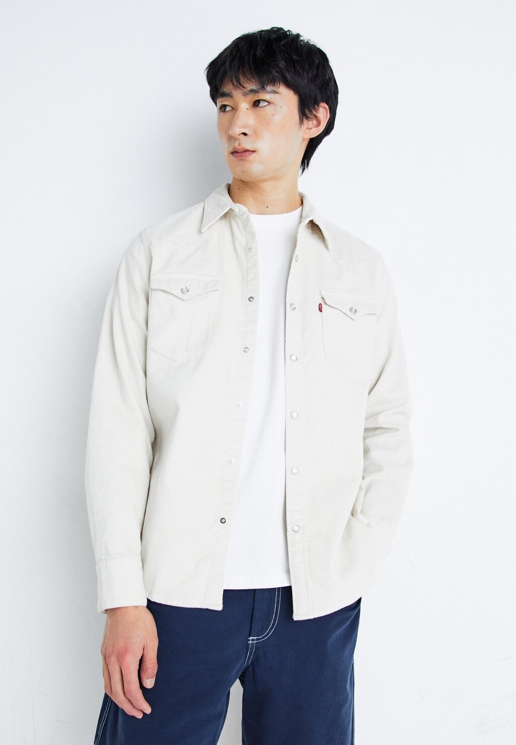 

Рубашка Barstow Western Standard Levi's, цвет white onyx