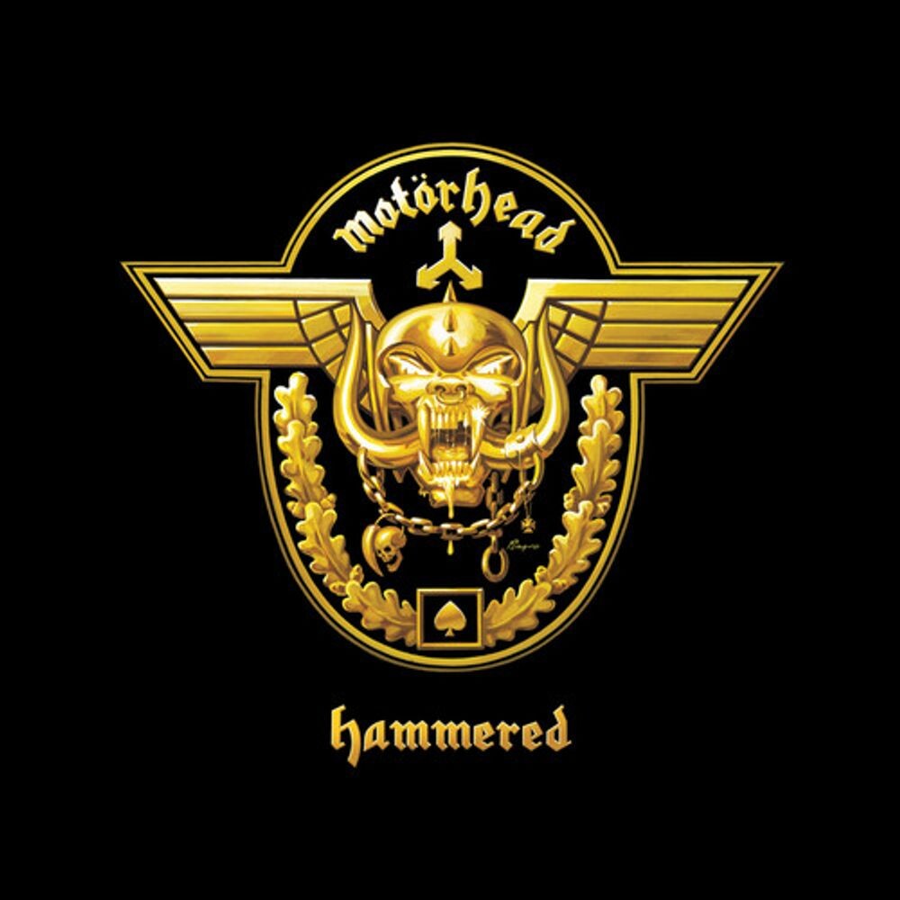 

Виниловая пластинка LP Hammered [20th Anniversary Edition Gold/Black Splatter Vinyl] - Motörhead