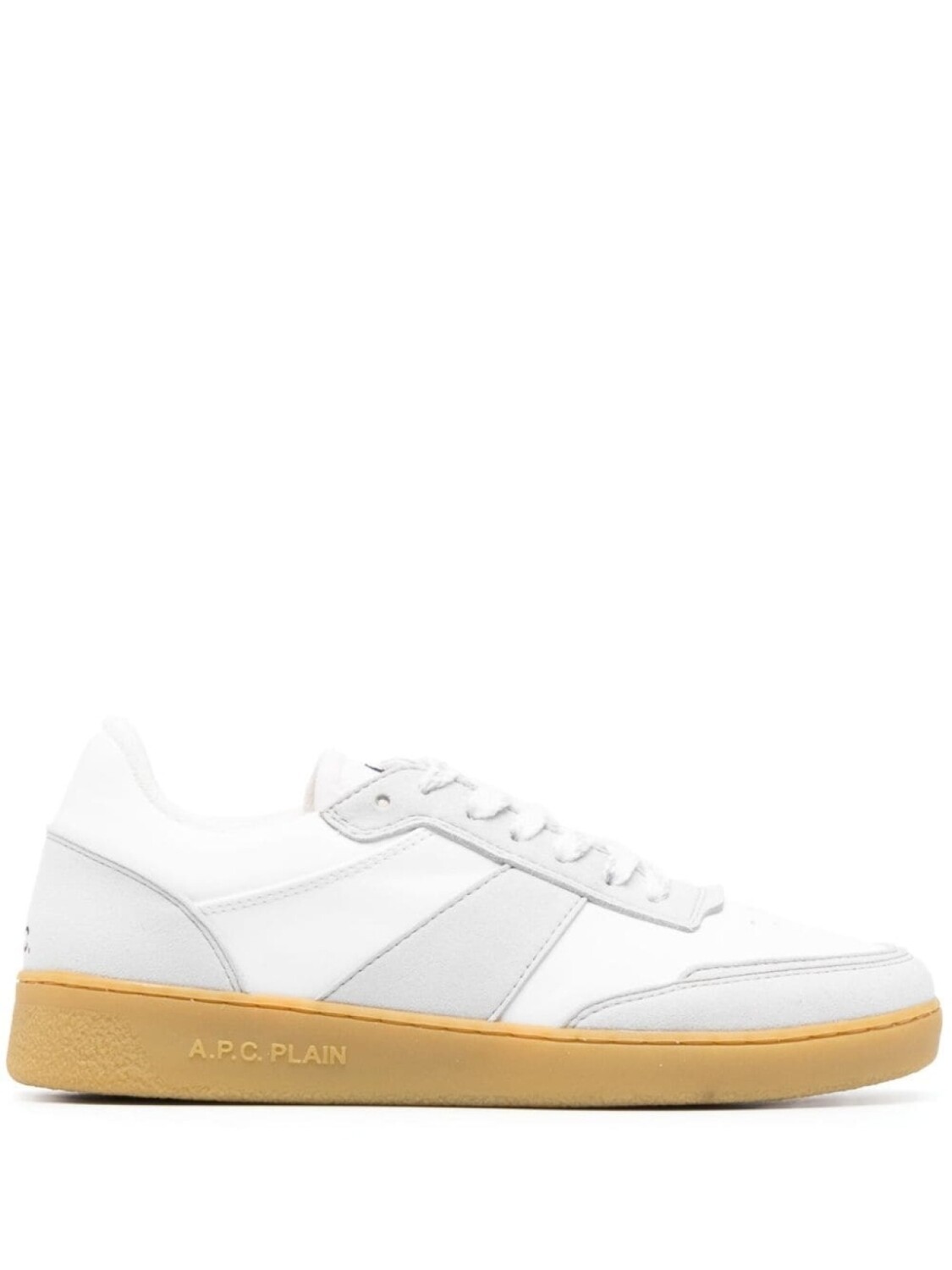 

Кроссовки A.P.C. Plain, белый/бежевый