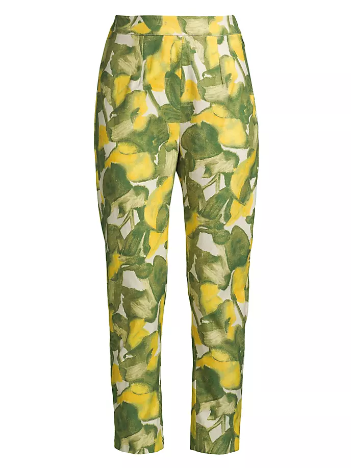 

Брюки-сигареты Lucy Pear Blossom Frances Valentine, цвет yellow green