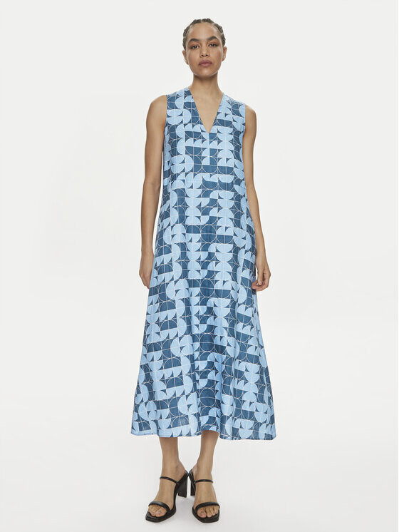 

Платье на каждый день, стандартного кроя Max Mara Leisure, синий