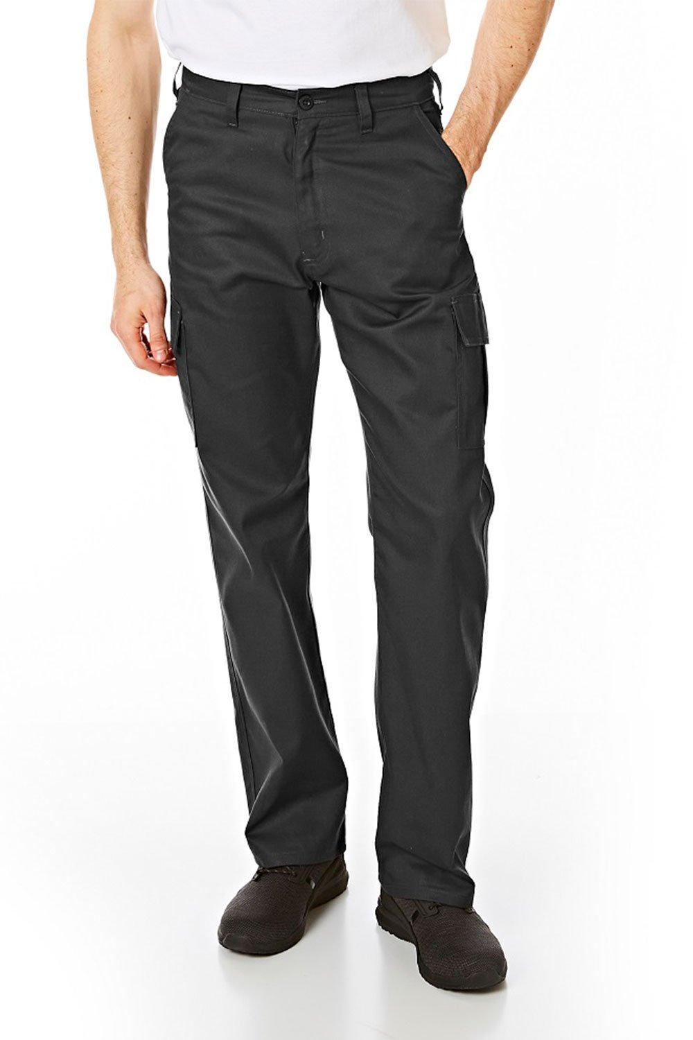 Классические брюки карго Lee Cooper Workwear, черный карго lee размер 32 черный