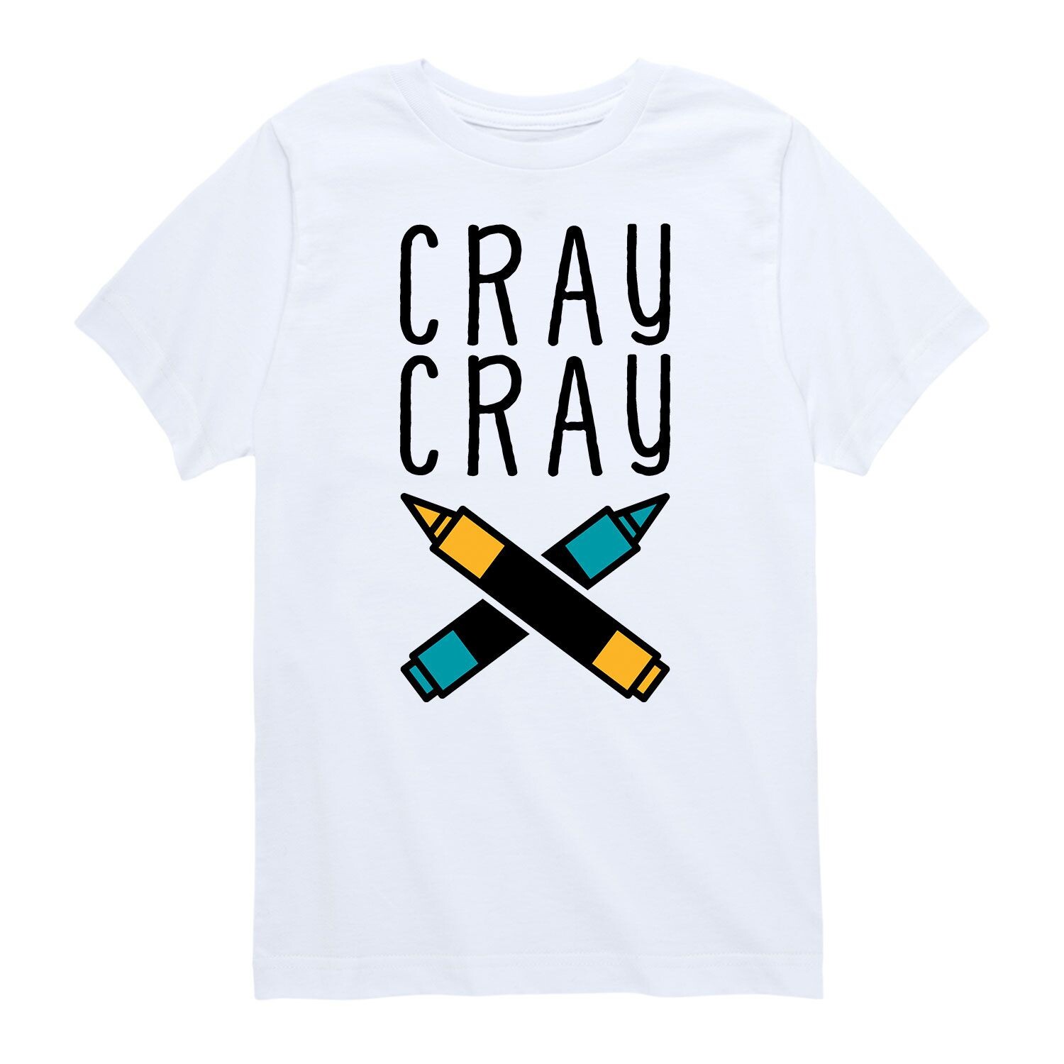 

Футболка Cray Cray для мальчиков 8–20 лет Licensed Character, белый