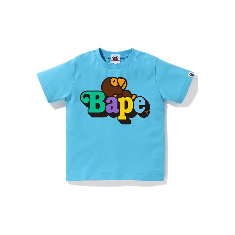 

Детская футболка A Bathing Ape, зеленый
