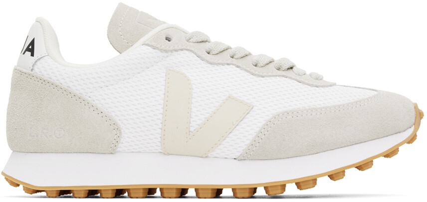 

Бело-бежевые кроссовки Rio Branco Veja, цвет White/Pierre/Natural