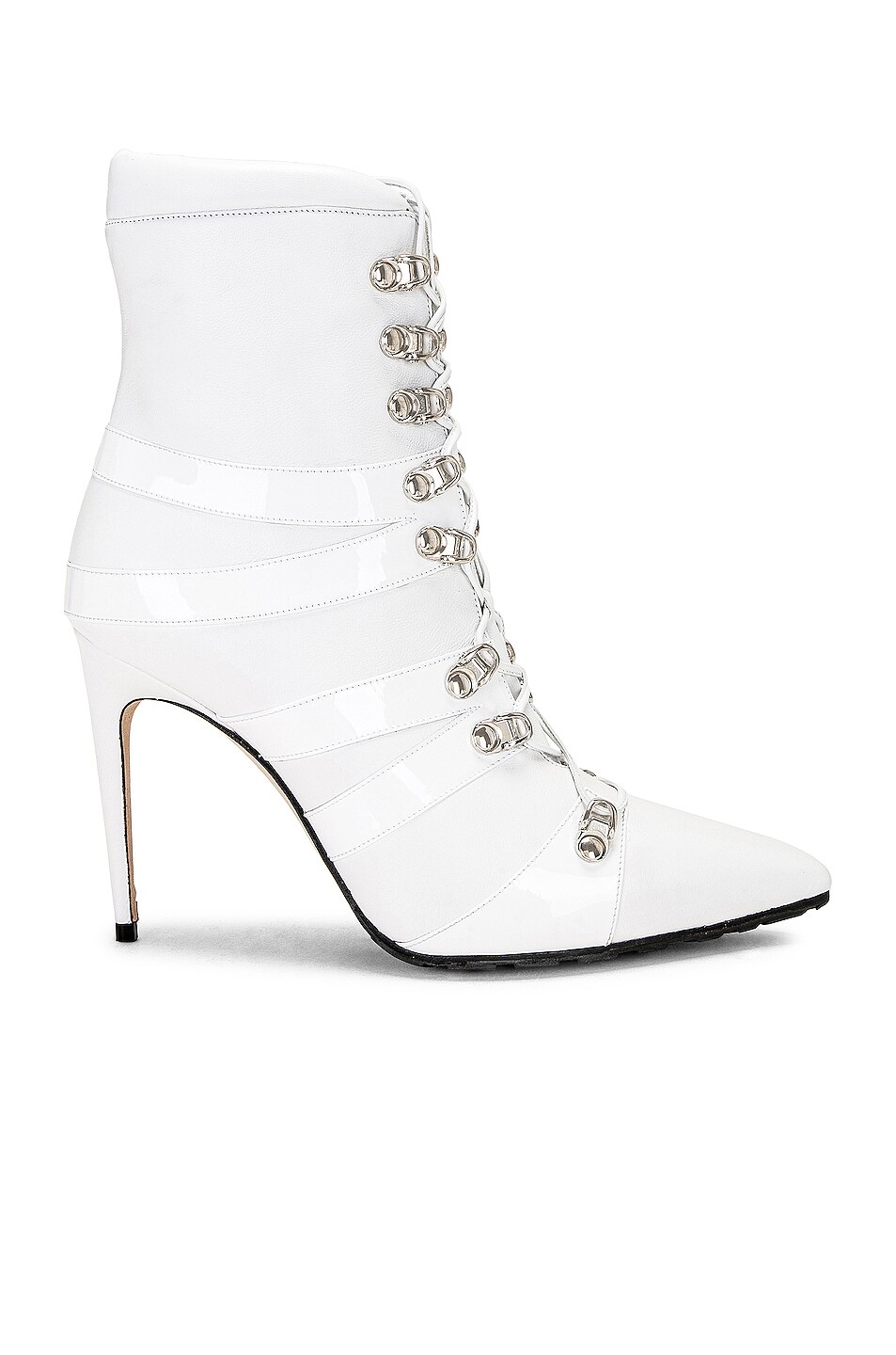 

Ботинки Manolo Blahnik Roblax 105 Nappa, белый