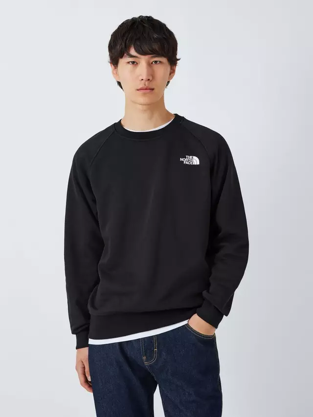 

Толстовка The North Face Raglan Crew, цвет tnf black