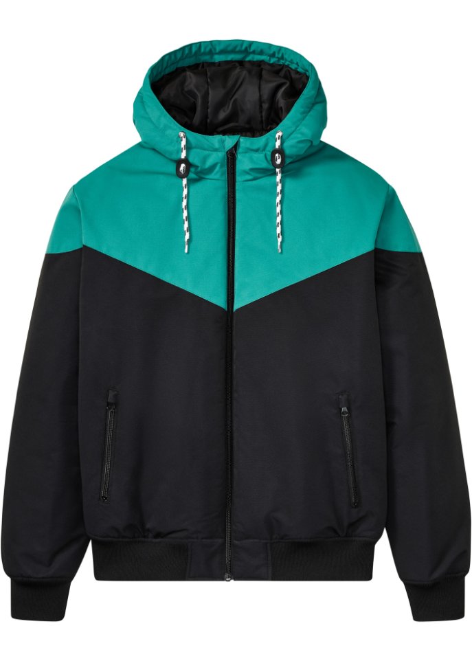 цена Зимняя куртка с капюшоном Rainbow, зеленый