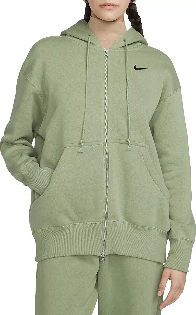 

Женская объемная худи с молнией во всю длину Nike Sportswear из флиса Phoenix