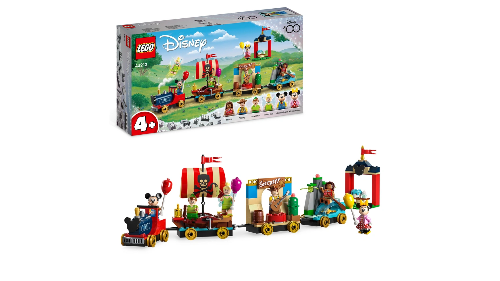 Lego Disney Поезд День рождения Диснея lego disney праздничный поезд диснея 43212