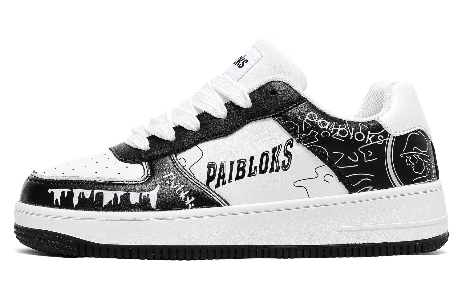 

Кроссовки PAIBLOKS Skateboarding Shoes Unisex Low-top, фиолетовый