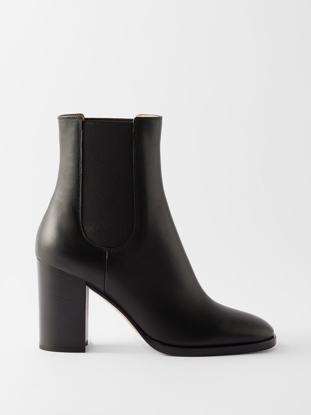 

Кожаные ботинки челси joelle 85 Gianvito Rossi, черный