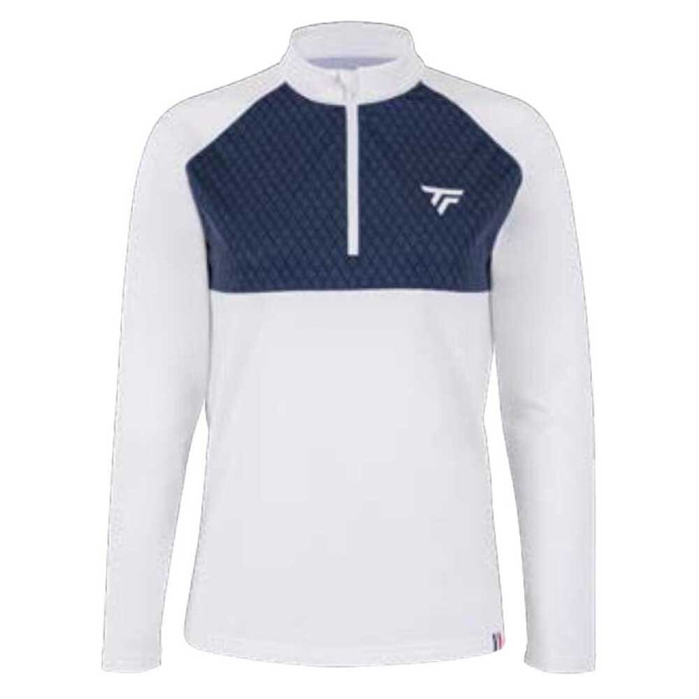 

Футболка с длинным рукавом Tecnifibre Thermo Zipper, белый
