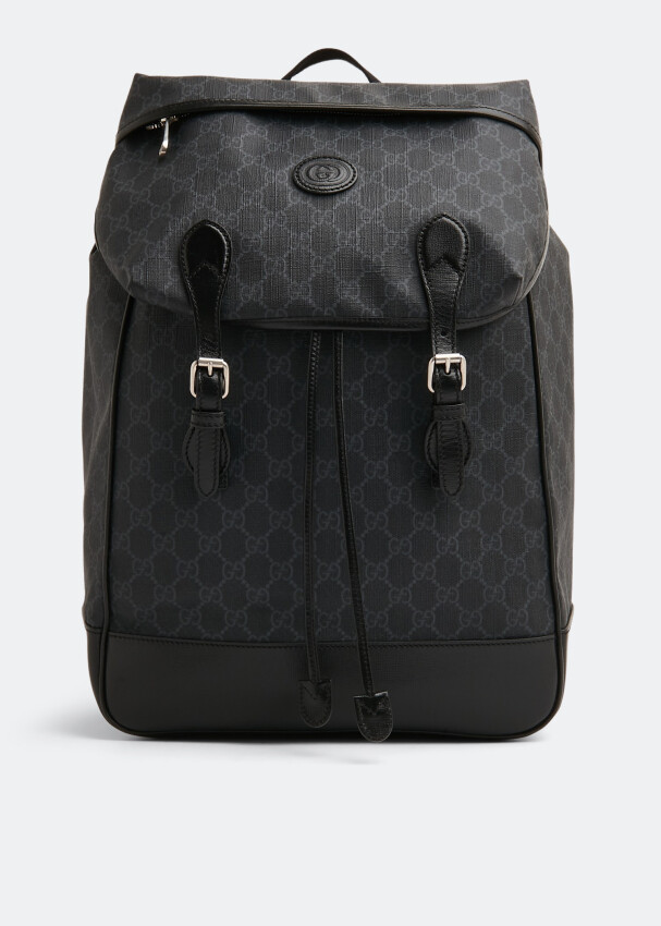 

Рюкзак Gucci Interlocking G Medium, черный