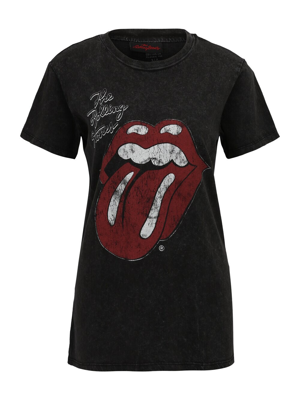

Рубашка Cotton On ROLLING STONES, пестрый черный