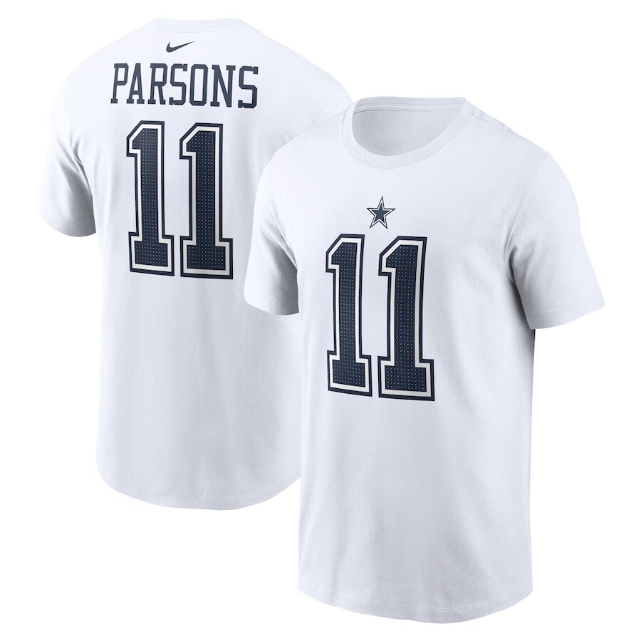 

Футболка с именем и номером Nike Dallas Cowboys, белый