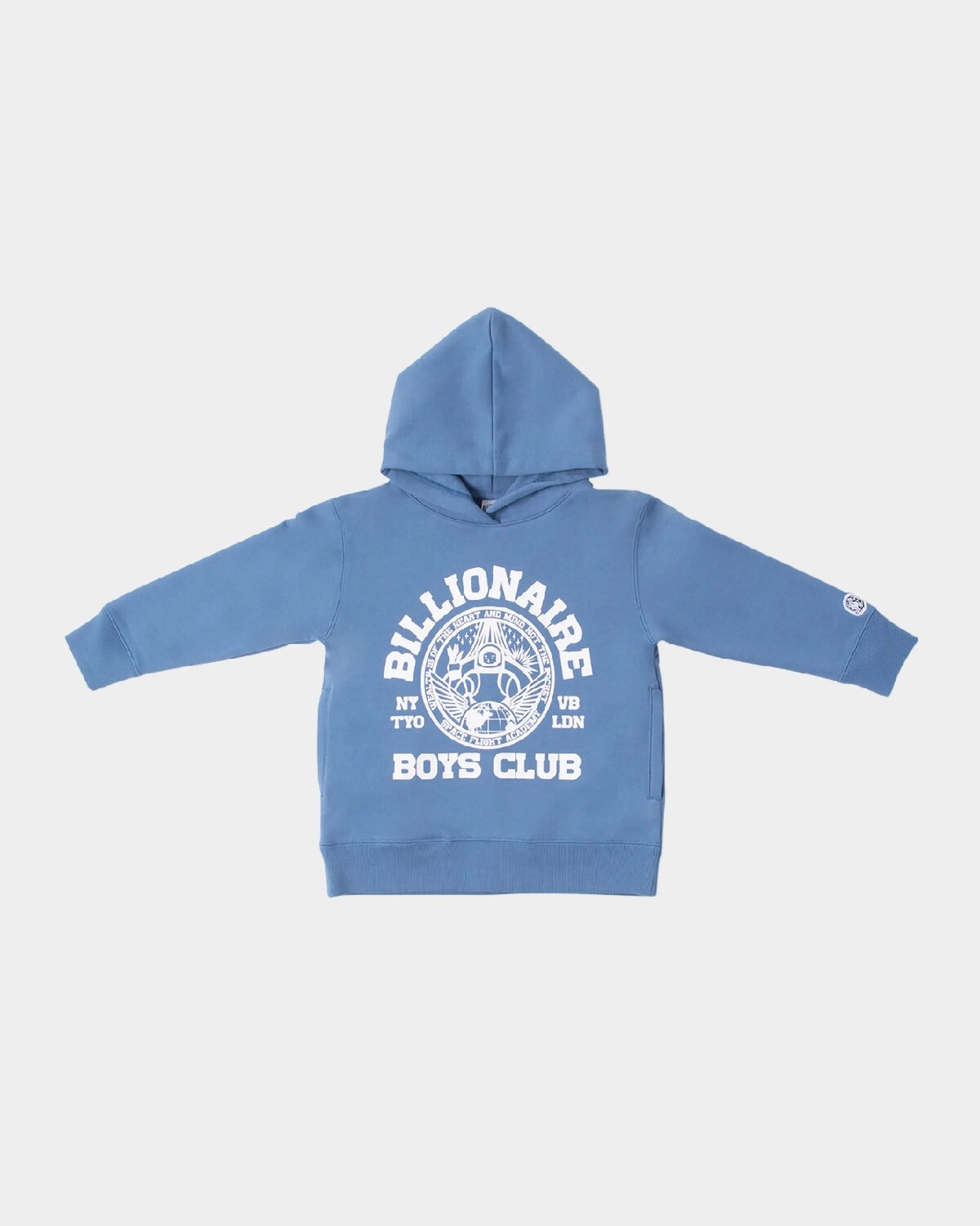 

Толстовка с логотипом в студенческом стиле для мальчика, размер 2–10 Billionaire Boys Club, цвет Riviera