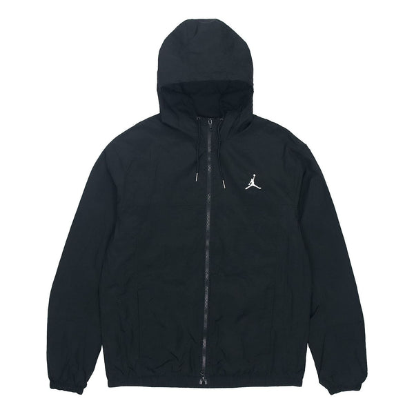 Куртка Air Jordan SS22 Solid Color Windproof Long Sleeves Jacket Black, черный