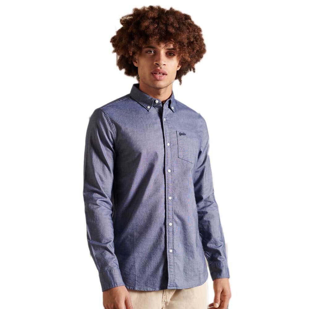 

Рубашка Superdry Vintage Oxford, синий