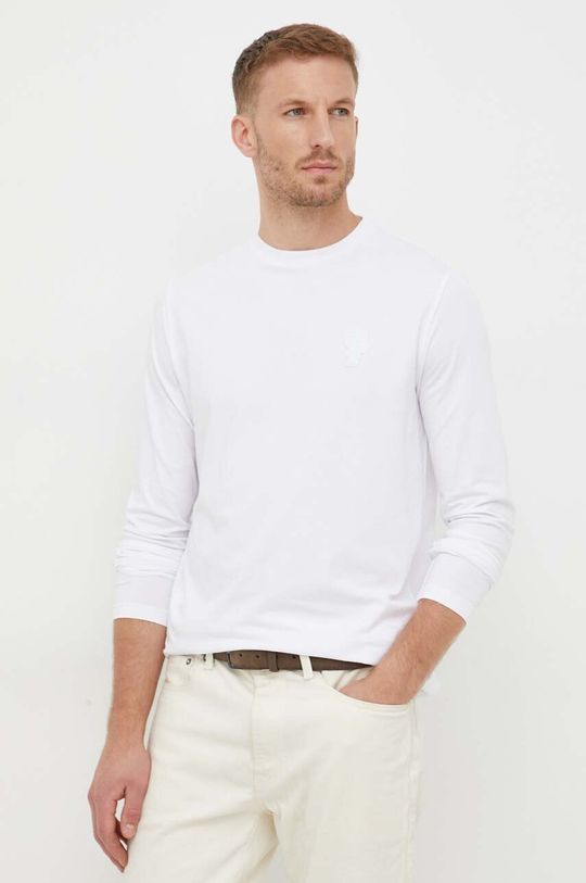 Рубашка с длинным рукавом Karl Lagerfeld, белый футболка с длинным рукавом karl lagerfeld z15171 09b