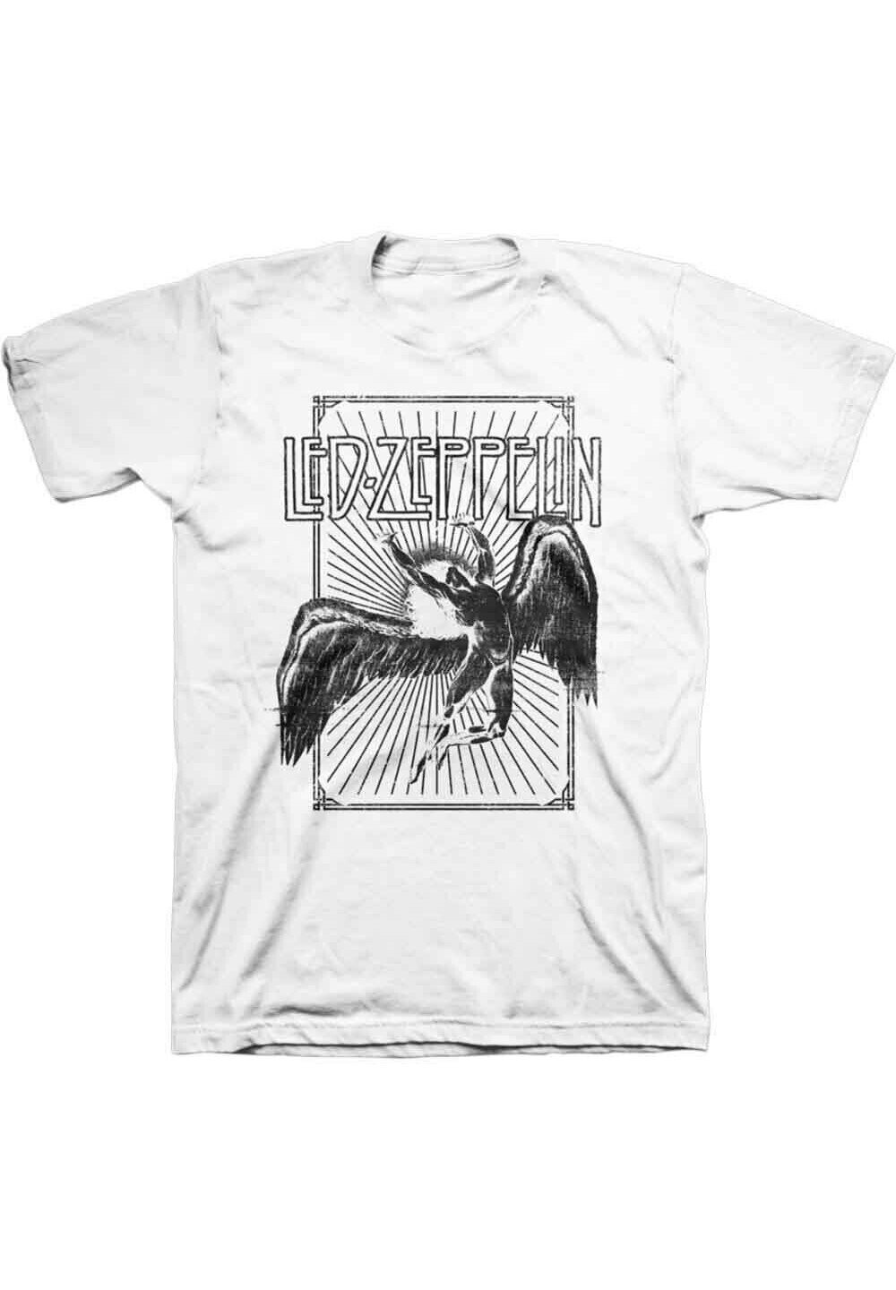 

Футболка с принтом LED ZEPPELIN Paradiso Clothing, белый