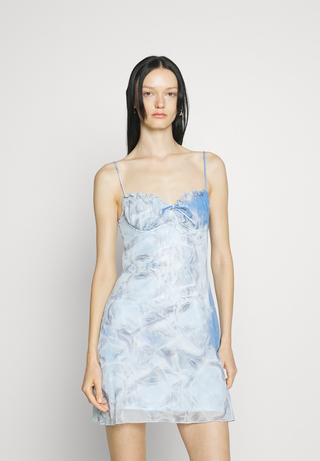 

Дневное платье ICE BALCONETTE DRESS Fiorucci, цвет blue