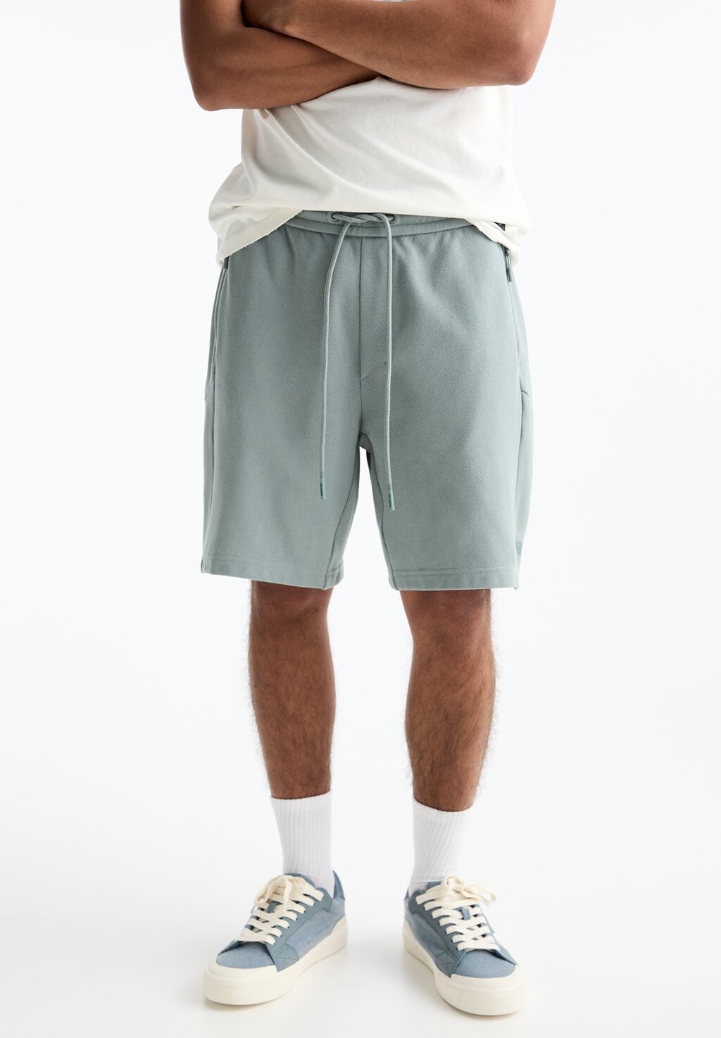 

Шорты BERMUDA PULL&BEAR, мята