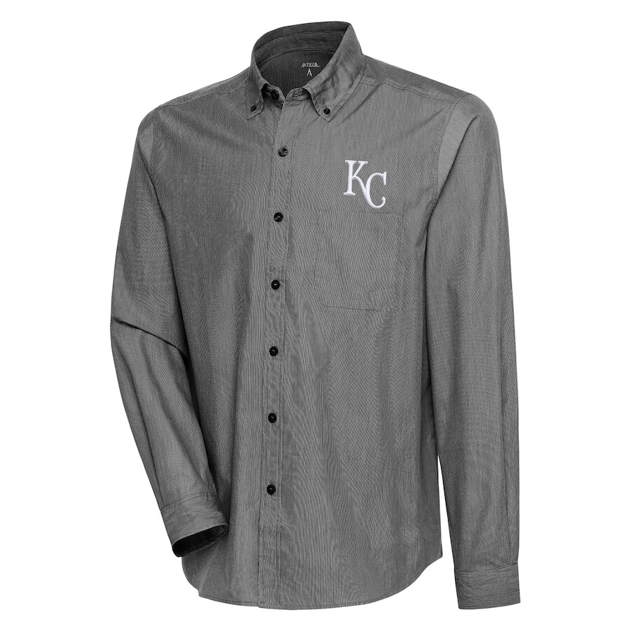 

Рубашка Antigua Kansas City Royals, черный
