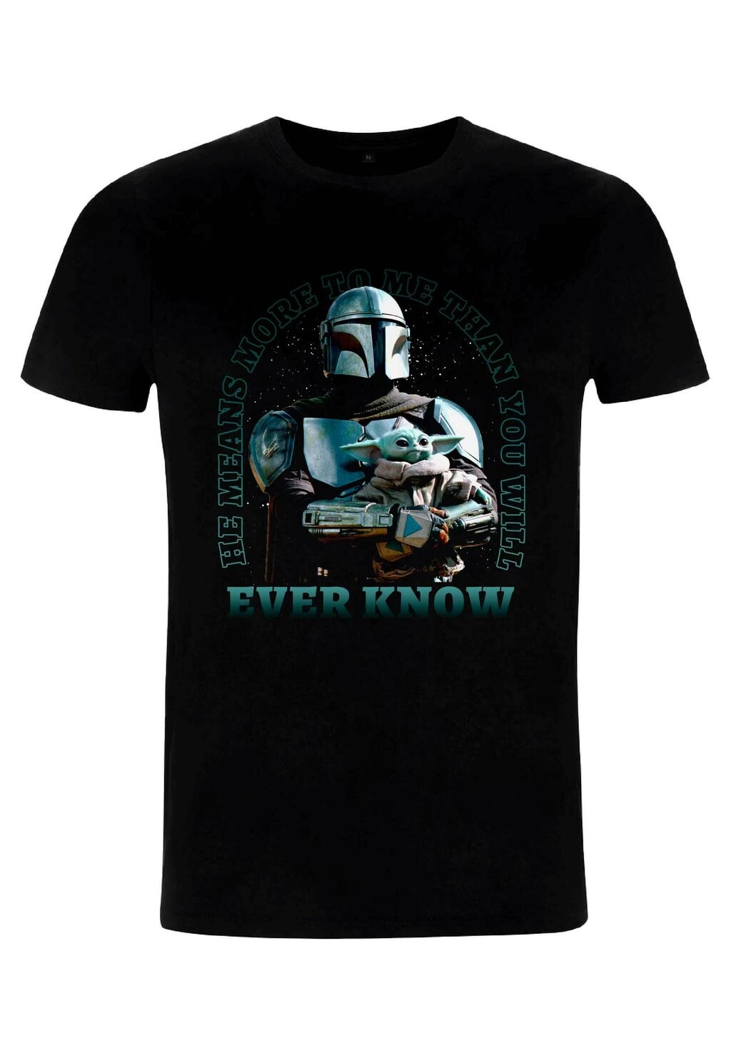 

Футболка с принтом STAR WARS THE MANDALORIAN MEANINGFUL Star Wars, черный
