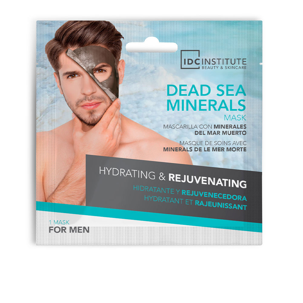 цена Маска для лица Dead sea minerals hydrating & rejuvenating mask for men Idc institute, 22 г
