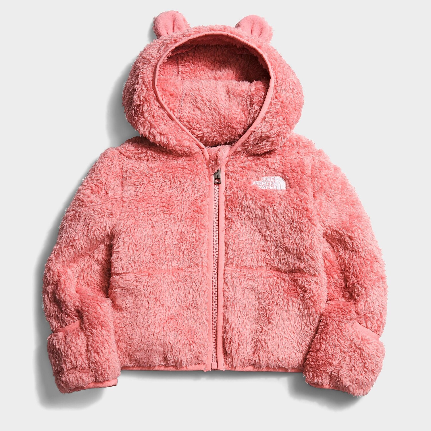 

Толстовка с молнией во всю длину Infant The North Face Baby Bear, розовый