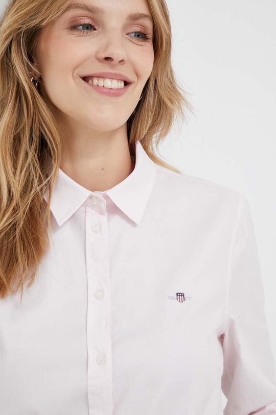 Гант рубашка Gant, розовый толстовка гант gant белый